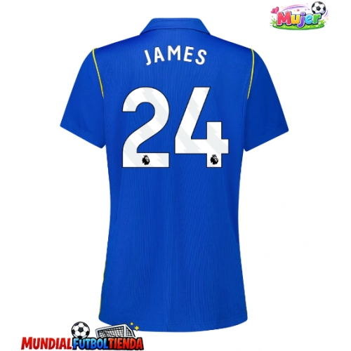 Camiseta Chelsea Reece James #24 Primera Equipación Replica 2026-27 para mujer mangas cortas